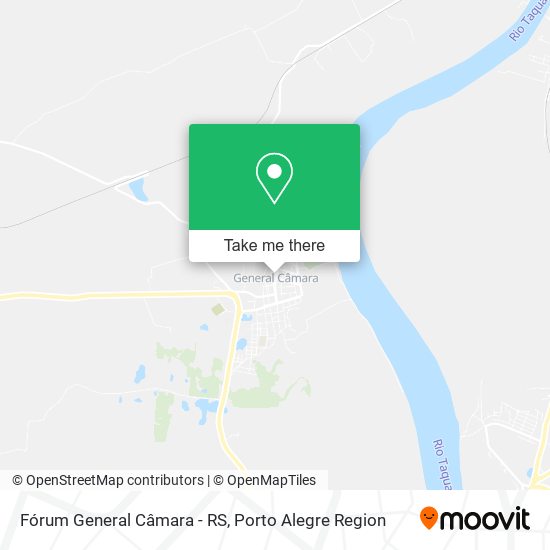 Fórum General Câmara - RS map