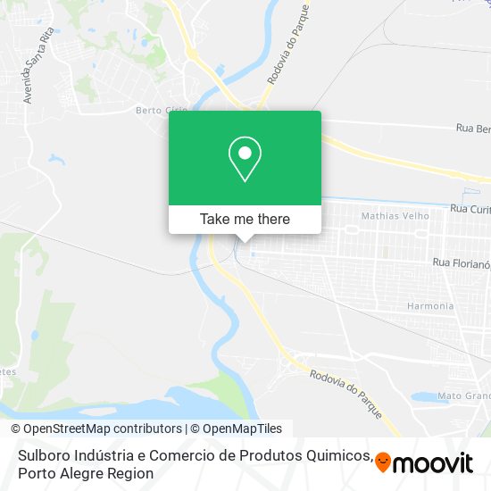 Sulboro Indústria e Comercio de Produtos Quimicos map