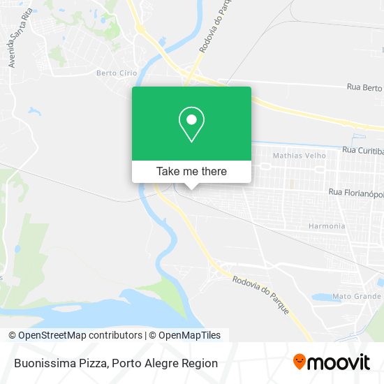 Buonissima Pizza map