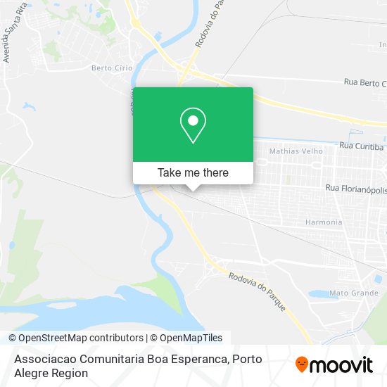 Associacao Comunitaria Boa Esperanca map