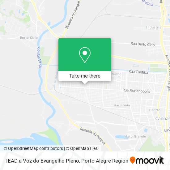 IEAD a Voz do Evangelho Pleno map