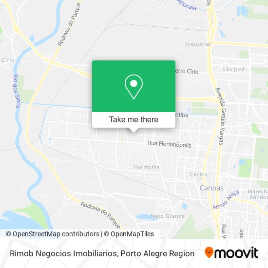 Rimob Negocios Imobiliarios map