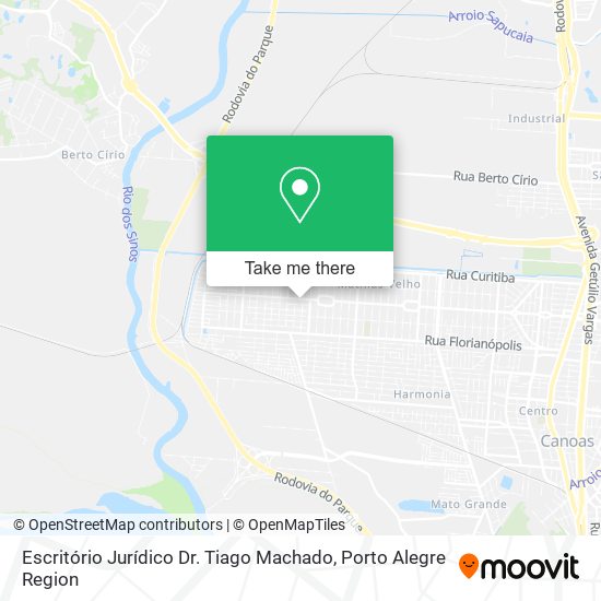 Escritório Jurídico Dr. Tiago Machado map