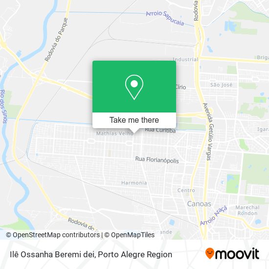 Ilê Ossanha Beremi dei map