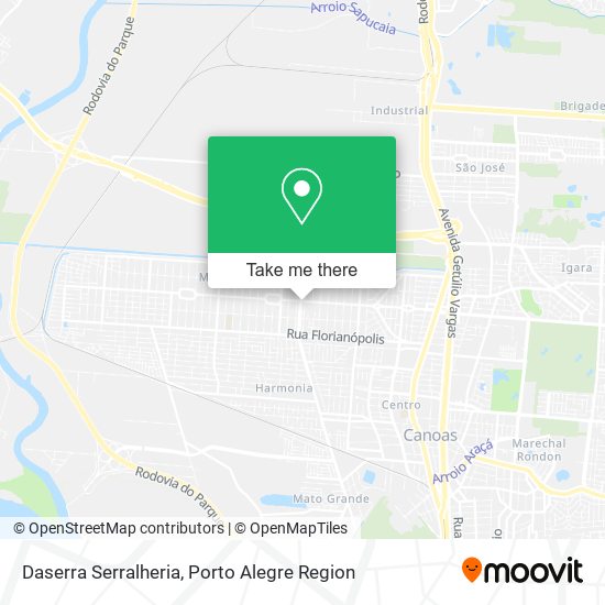 Daserra Serralheria map