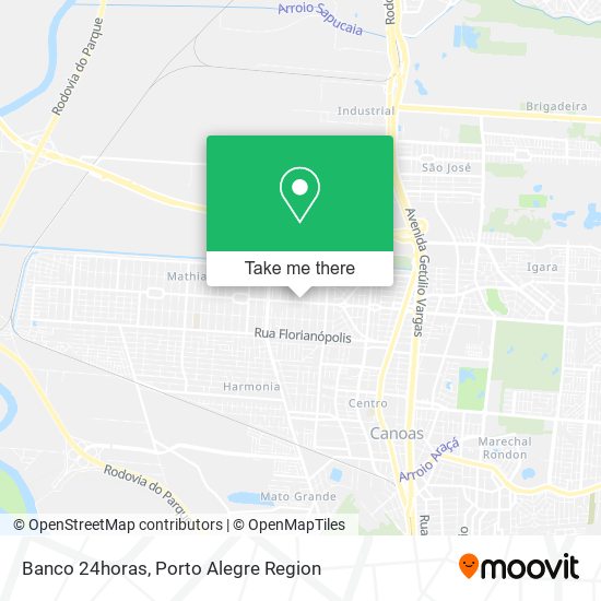 Banco 24horas map