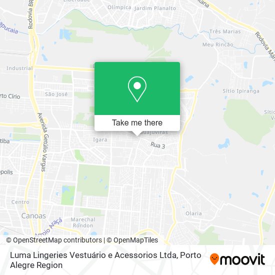 Luma Lingeries Vestuário e Acessorios Ltda map