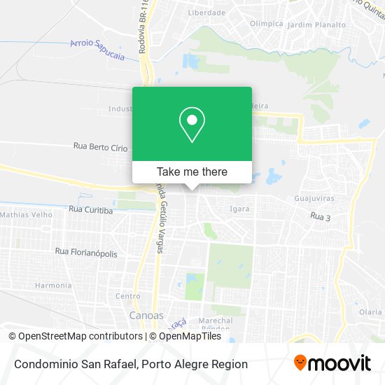 Mapa Condominio San Rafael