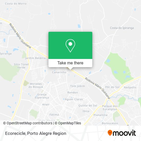 Mapa Ecorecicle