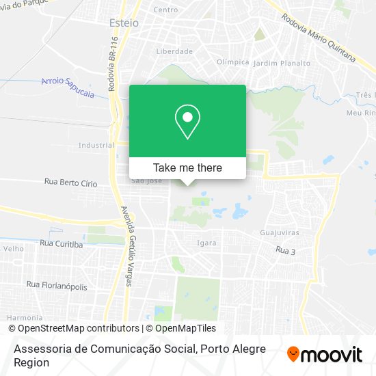 Assessoria de Comunicação Social map