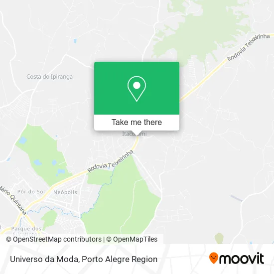 Universo da Moda map