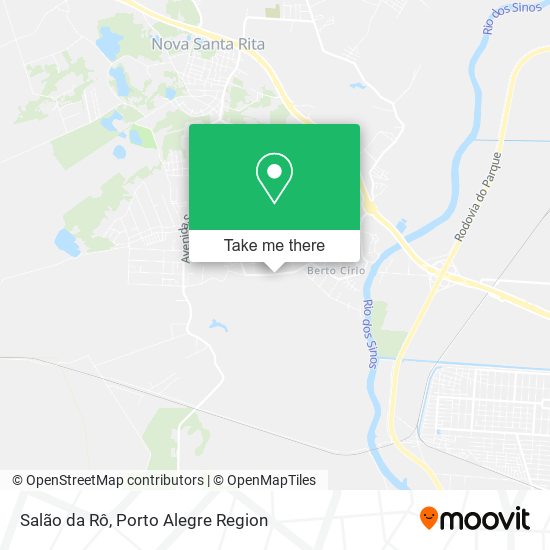 Salão da Rô map