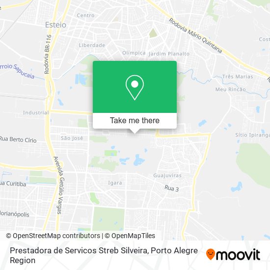 Prestadora de Servicos Streb Silveira map