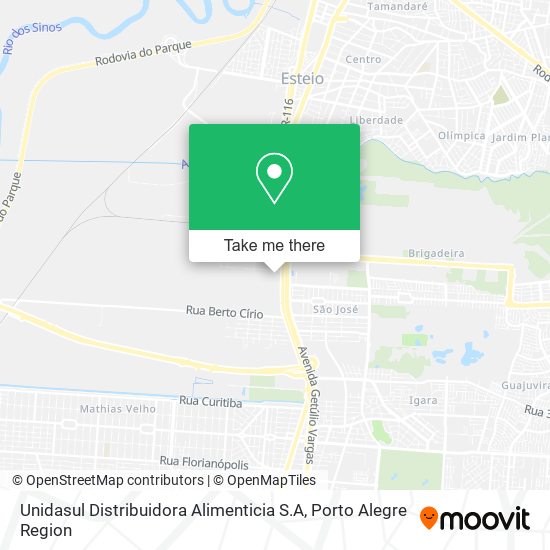 Unidasul Distribuidora Alimenticia S.A map