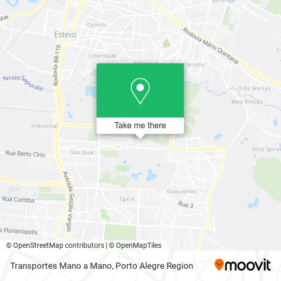 Mapa Transportes Mano a Mano