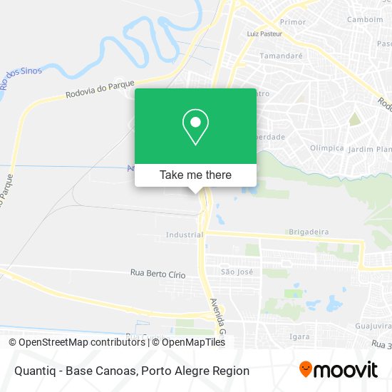 Quantiq - Base Canoas map