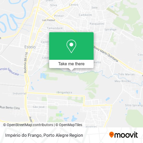 Império do Frango map
