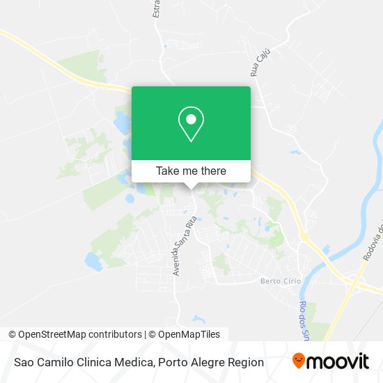 Sao Camilo Clinica Medica map