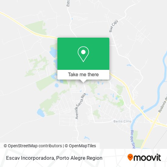 Escav Incorporadora map