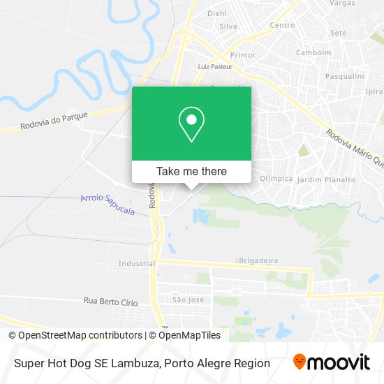 Super Hot Dog SE Lambuza map