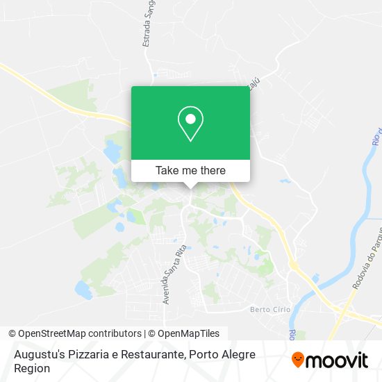 Mapa Augustu's Pizzaria e Restaurante