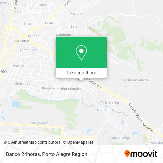 Banco 24horas map