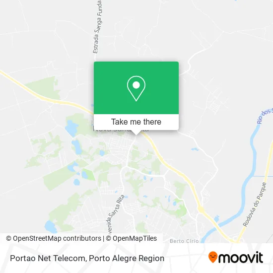 Portao Net Telecom map