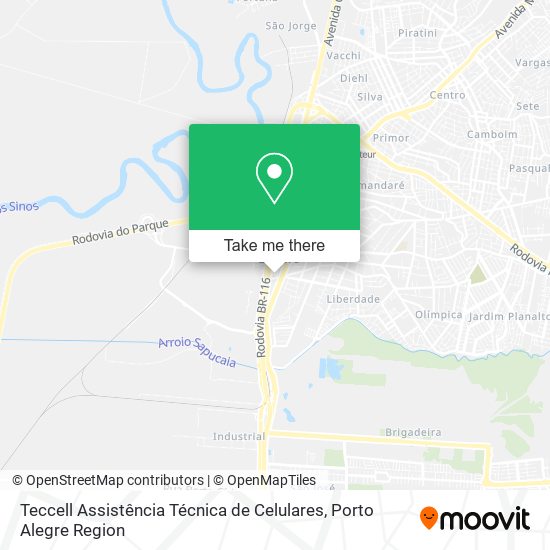 Teccell Assistência Técnica de Celulares map