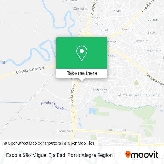 Escola São Miguel Eja Ead map