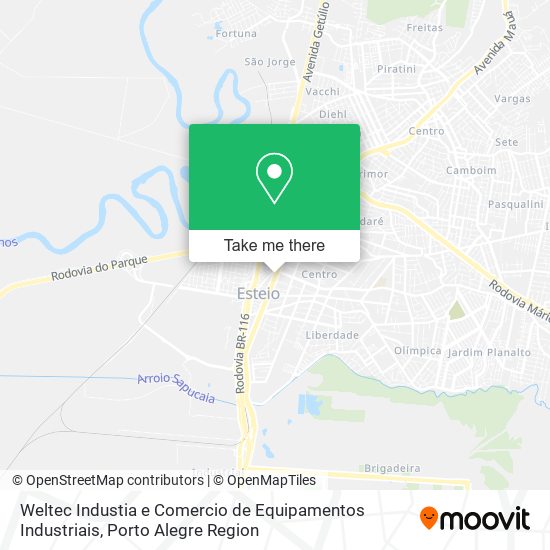 Weltec Industia e Comercio de Equipamentos Industriais map