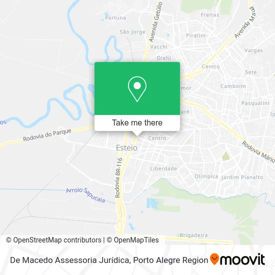 De Macedo Assessoria Jurídica map