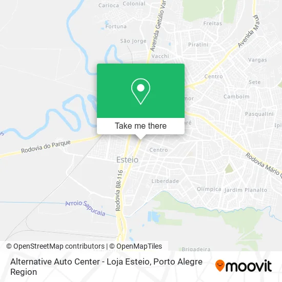 Alternative Auto Center - Loja Esteio map