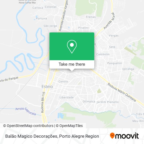 Balão Magico Decorações map