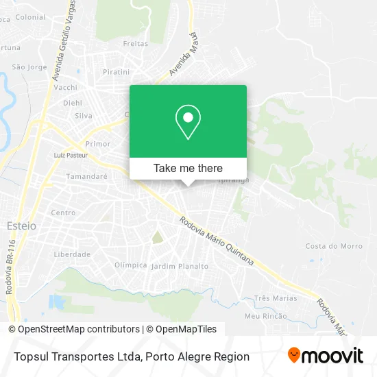 Topsul Transportes Ltda map