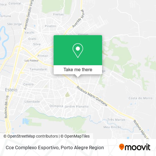 Cce Complexo Esportivo map