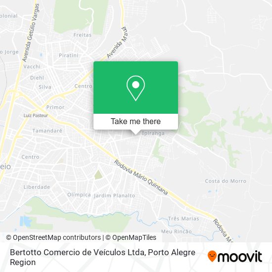 Bertotto Comercio de Veículos Ltda map
