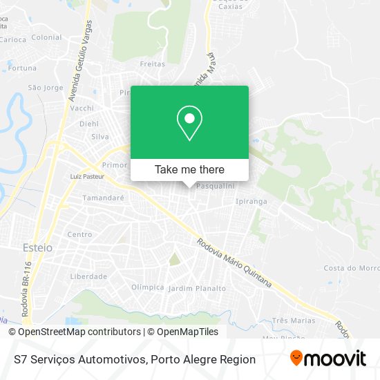 Mapa S7 Serviços Automotivos