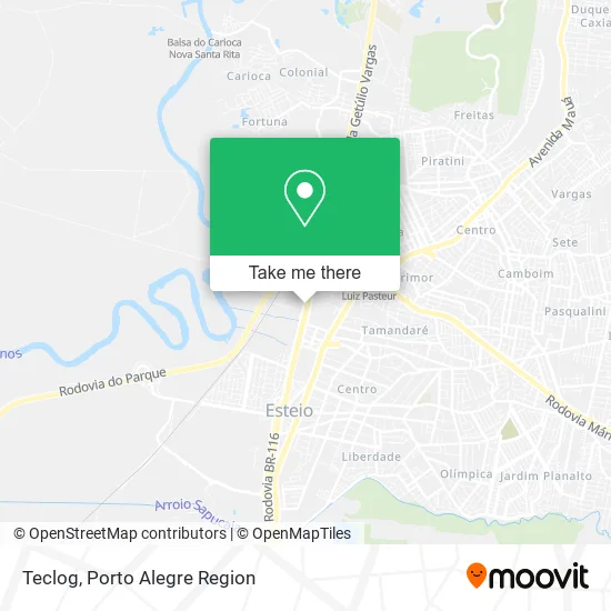 Teclog map