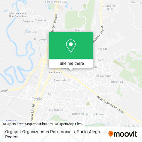 Mapa Orgapat Organizacoes Patrimoniais