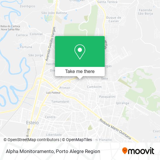 Alpha Monitoramento map