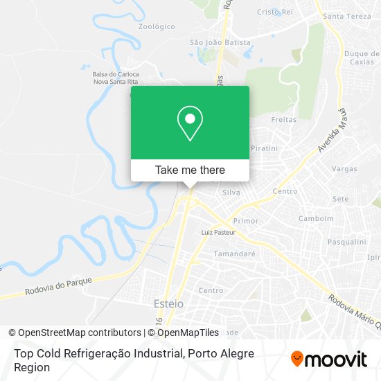 Mapa Top Cold Refrigeração Industrial