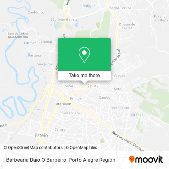 Barbearia Daio O Barbeiro map
