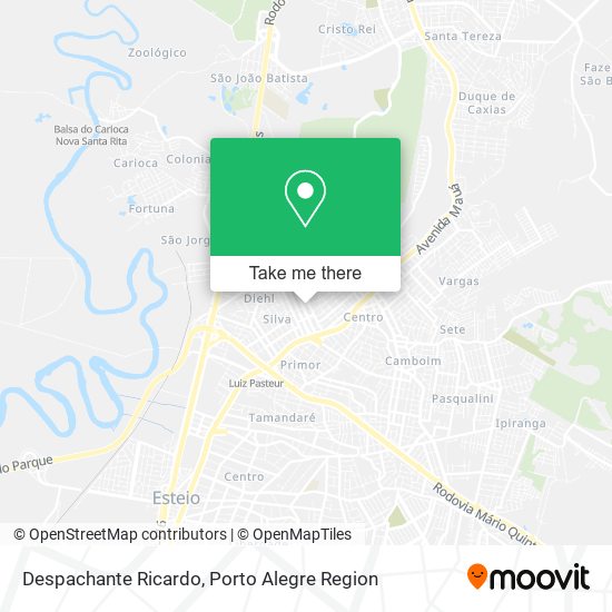 Despachante Ricardo map