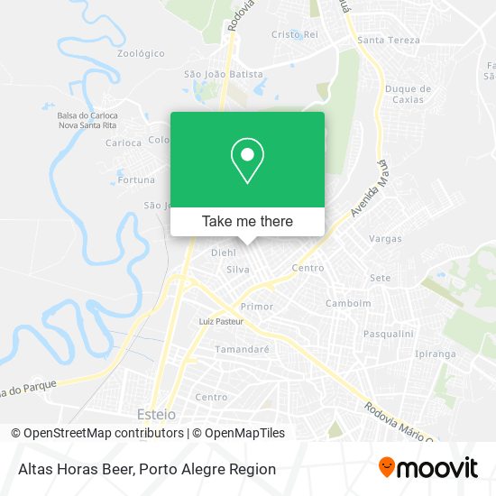 Altas Horas Beer map