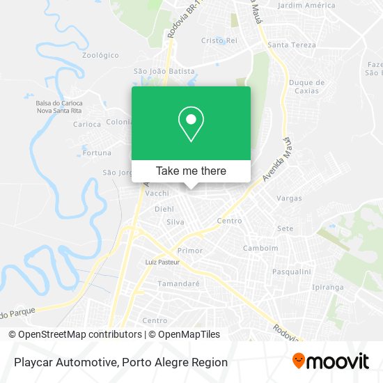 Playcar Automotive map