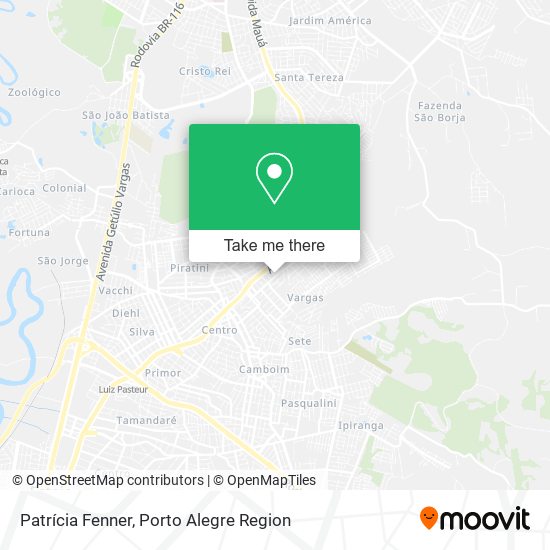 Patrícia Fenner map