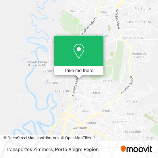 Mapa Transportes Zimmers