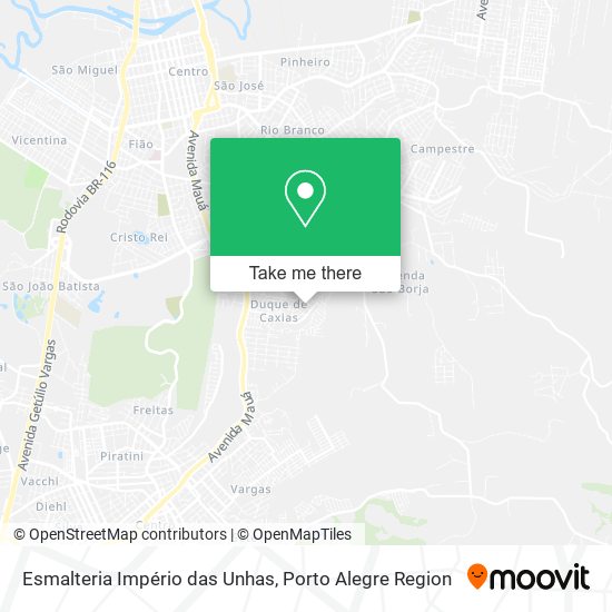 Esmalteria Império das Unhas map
