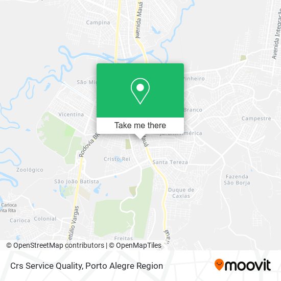 Crs Service Quality map