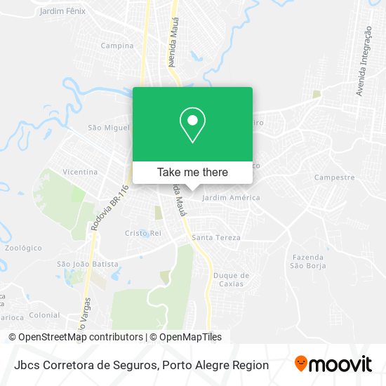 Jbcs Corretora de Seguros map
